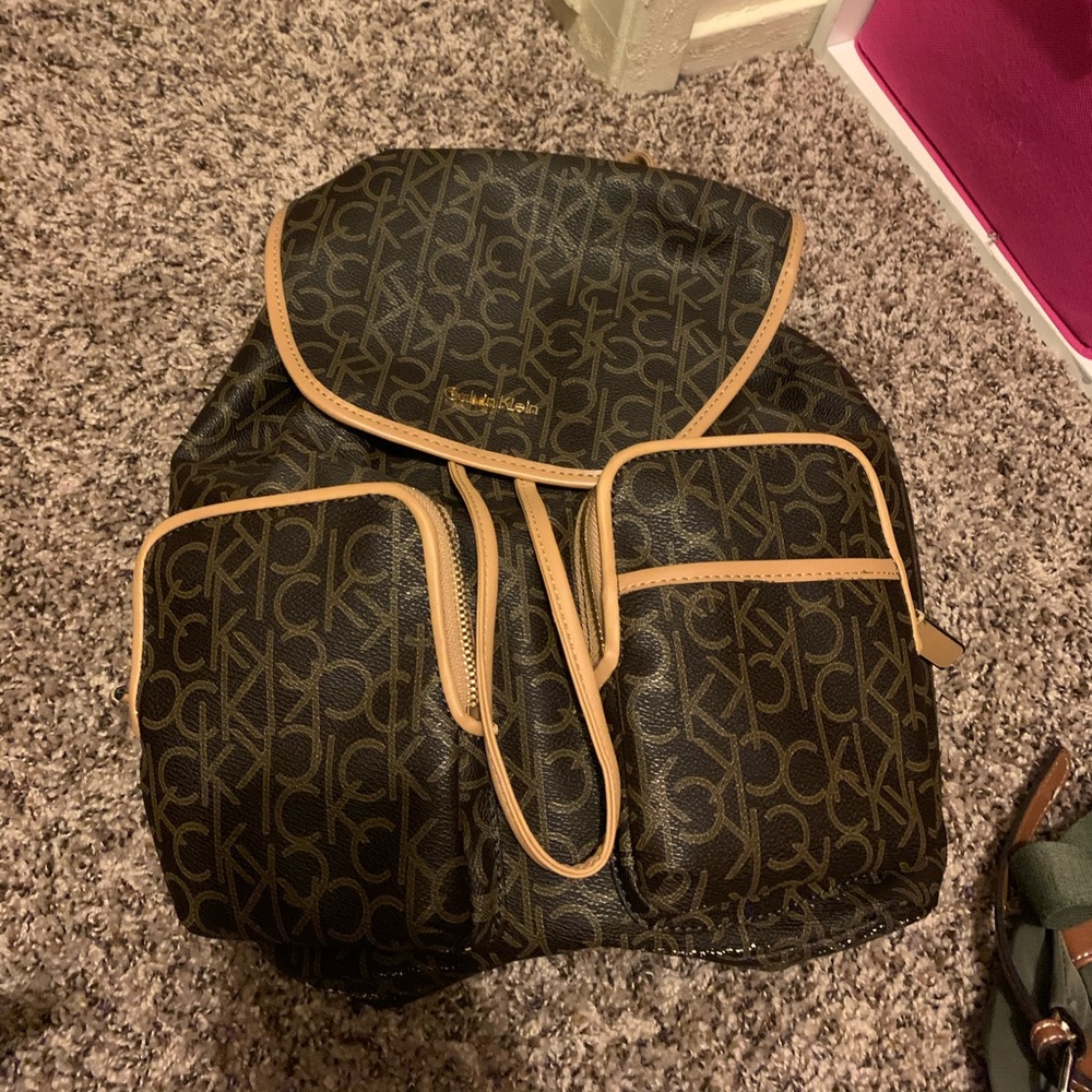 Calvin Klein Monogram Backpack